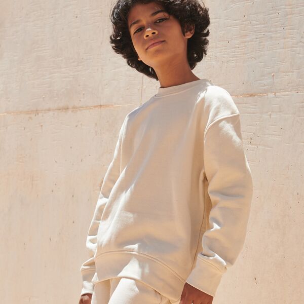 SF Clothing Kids Sustainable Fashion Curved Hem Sweatshirt Thumbnail