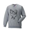 Russell Schoolgear Kids V Neck Sweatshirt Thumbnail