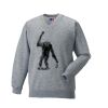 Russell Schoolgear Kids V Neck Sweatshirt Thumbnail
