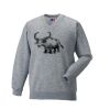 Russell Schoolgear Kids V Neck Sweatshirt Thumbnail