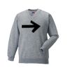 Russell Schoolgear Kids V Neck Sweatshirt Thumbnail
