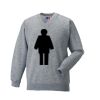 Russell Schoolgear Kids V Neck Sweatshirt Thumbnail