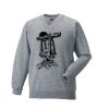 Russell Schoolgear Kids V Neck Sweatshirt Thumbnail