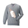 Russell Schoolgear Kids V Neck Sweatshirt Thumbnail