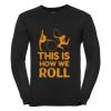 Russell Athletic Collection Cotton Acrylic V Neck Sweater Thumbnail